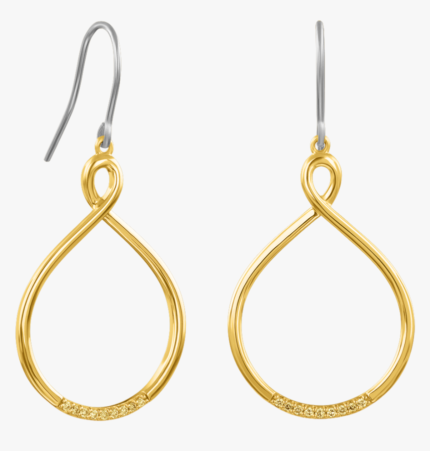 Oval Twist Hoop Earrings - Earrings, HD Png Download, Free Download