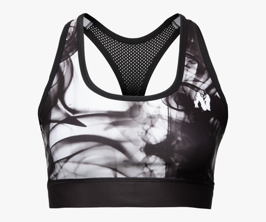 Transparent Phoenix Black And White Png - Women's Gorilla Wear Phoenix Sports Bra Black, Png Download, Free Download