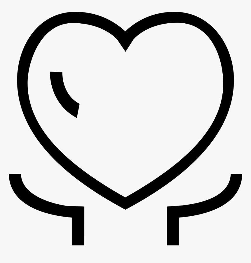 Smiley In Love , Png Download - Heart, Transparent Png, Free Download