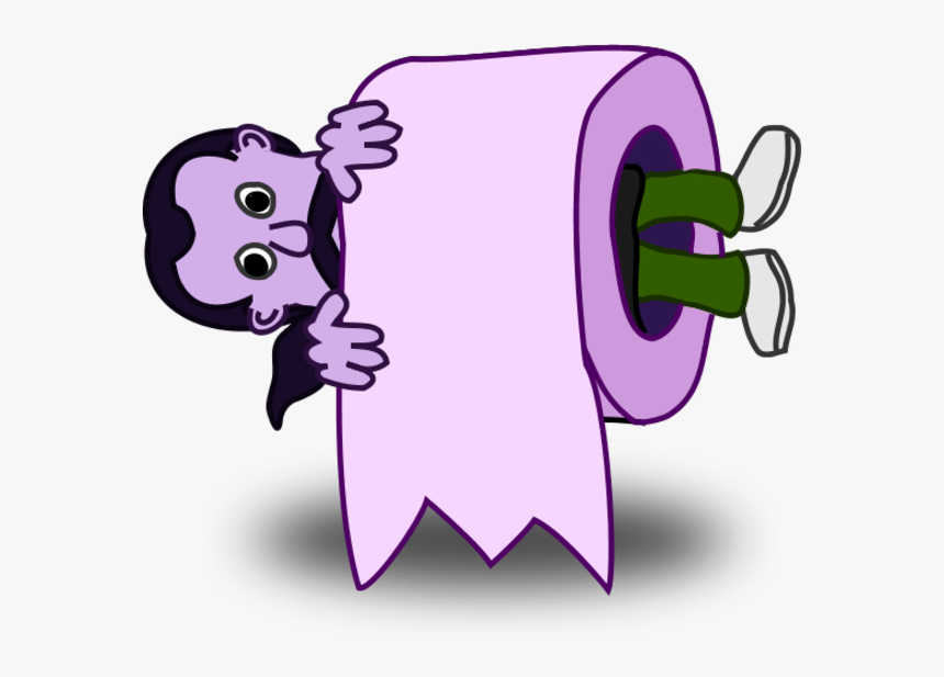 Man Wrapped In Toilet Paper Roll - Toilet Jokes, HD Png Download, Free Download