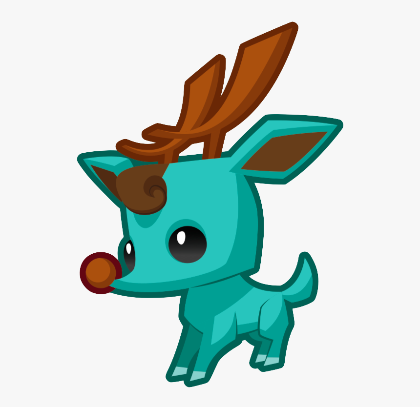 Reindeer Pet - Cartoon, HD Png Download, Free Download