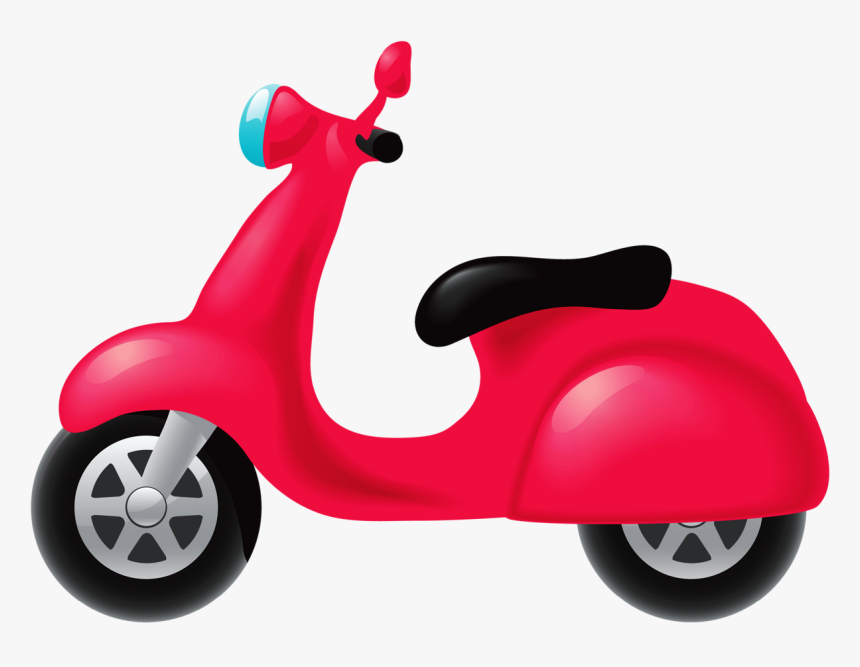 Toy Scooter Images Kids Clipart Png - Scooty Clipart Png, Transparent Png, Free Download