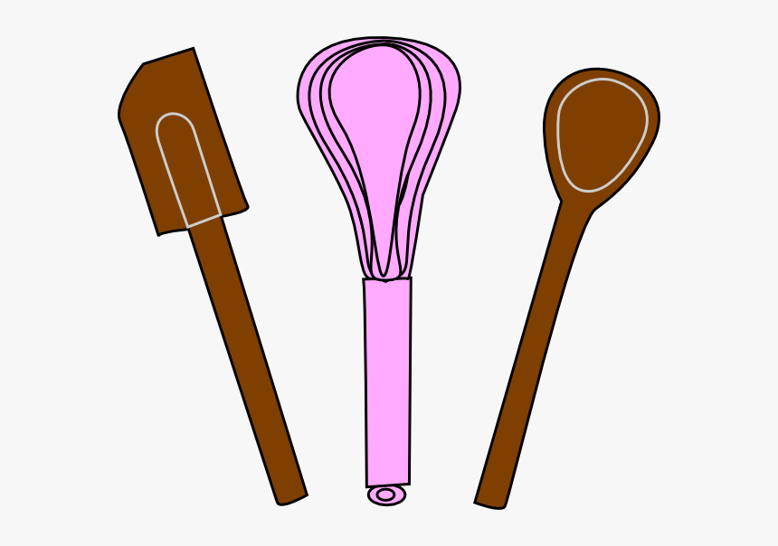 Kitchen Tools Clipart Pink Png, Transparent Png, Free Download