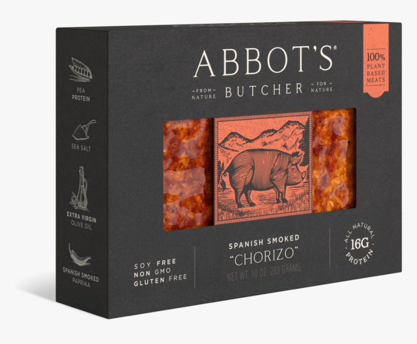 Abbots Butcher Smoked Spanish Chorizo Pack - Abbot's Butcher, Inc., HD Png Download, Free Download