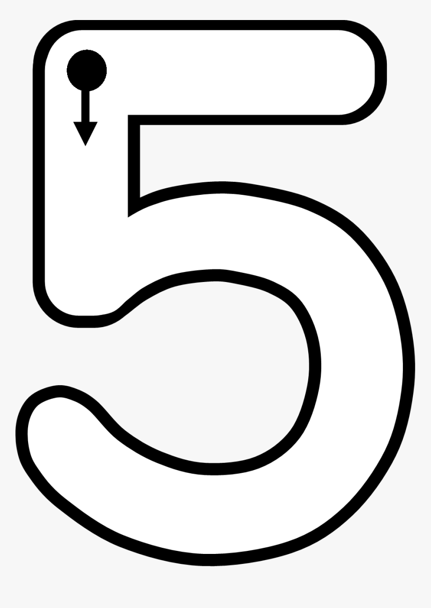 Hacer El Numero 5, HD Png Download, Free Download