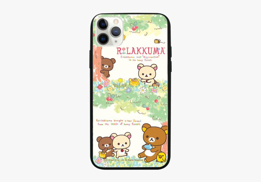 Rilakkuma Glossy Case - Japanese Writing Rilakkuma Wallpaper Hello, HD Png Download, Free Download