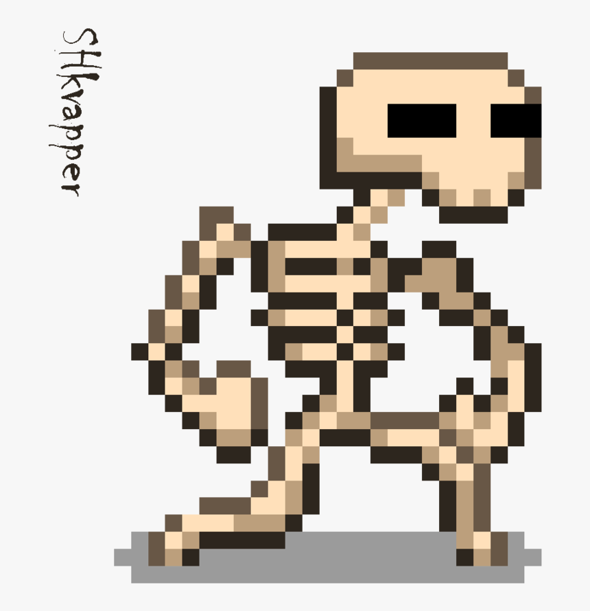 Sprite Skeleton D Game - Docklands, Victoria, HD Png Download, Free Download