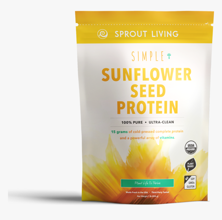 Sunflower Seed Protein - Organic Certification, HD Png Download, Free Download