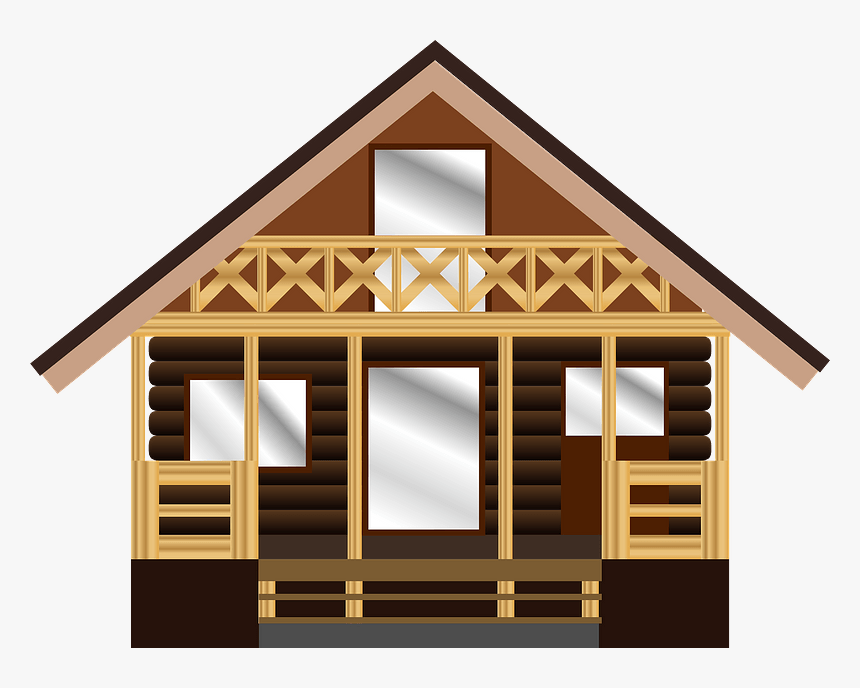 Log House Clipart - Lumber, HD Png Download, Free Download