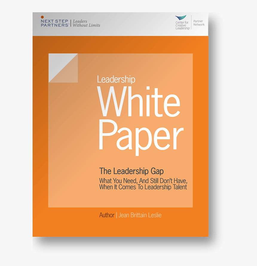 The Leadership Gap White Paper - Graphic Design, HD Png Download, Free Download