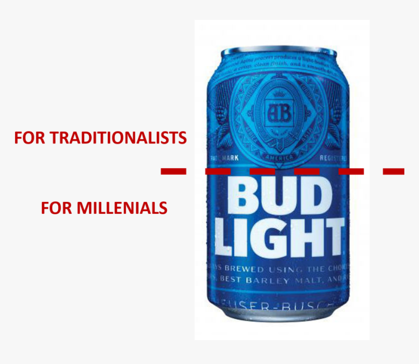 Bl Split Can - Bud Light Branding, HD Png Download, Free Download