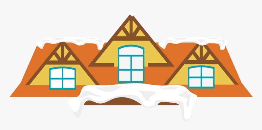 Window Roof House Gable - Gable, HD Png Download, Free Download