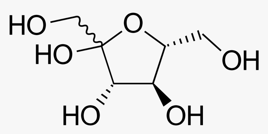 Structure Of Fructose - Iduronic Acid, HD Png Download, Free Download