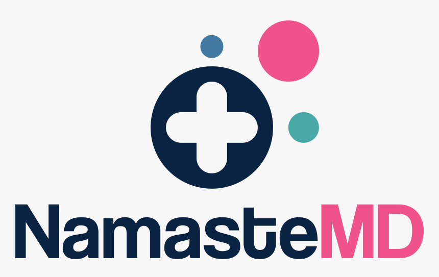 Cropped-namastemd Logo Transparent Background Logo - Cross, HD Png Download, Free Download