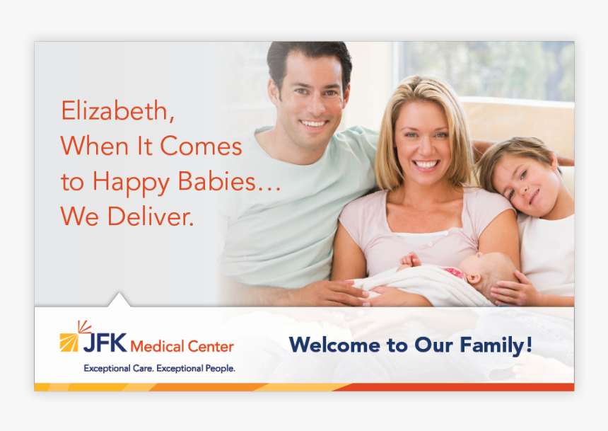 Jfk Medical Center Campaign - Girl, HD Png Download, Free Download