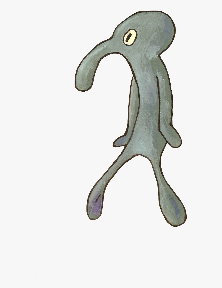 Abstract Squidward, HD Png Download, Free Download