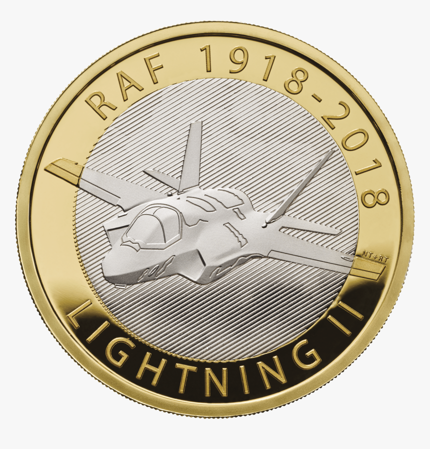 Raf Lightning 2 Coin, HD Png Download, Free Download