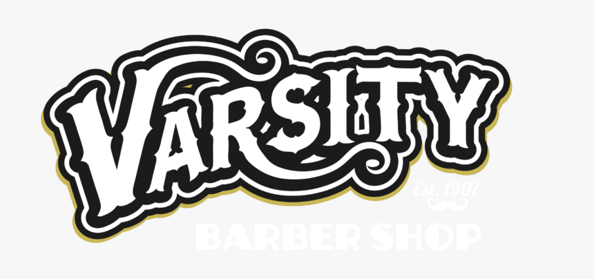 Varsity Barber Shop - Calligraphy, HD Png Download, Free Download