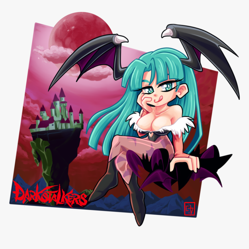 Morrigan Aensland - Cartoon, HD Png Download, Free Download