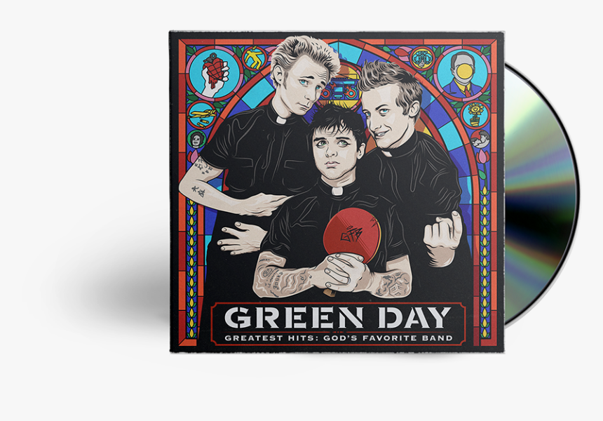 God"s Favourite Band Cd - Green Day God's Favorite Band, HD Png Download, Free Download