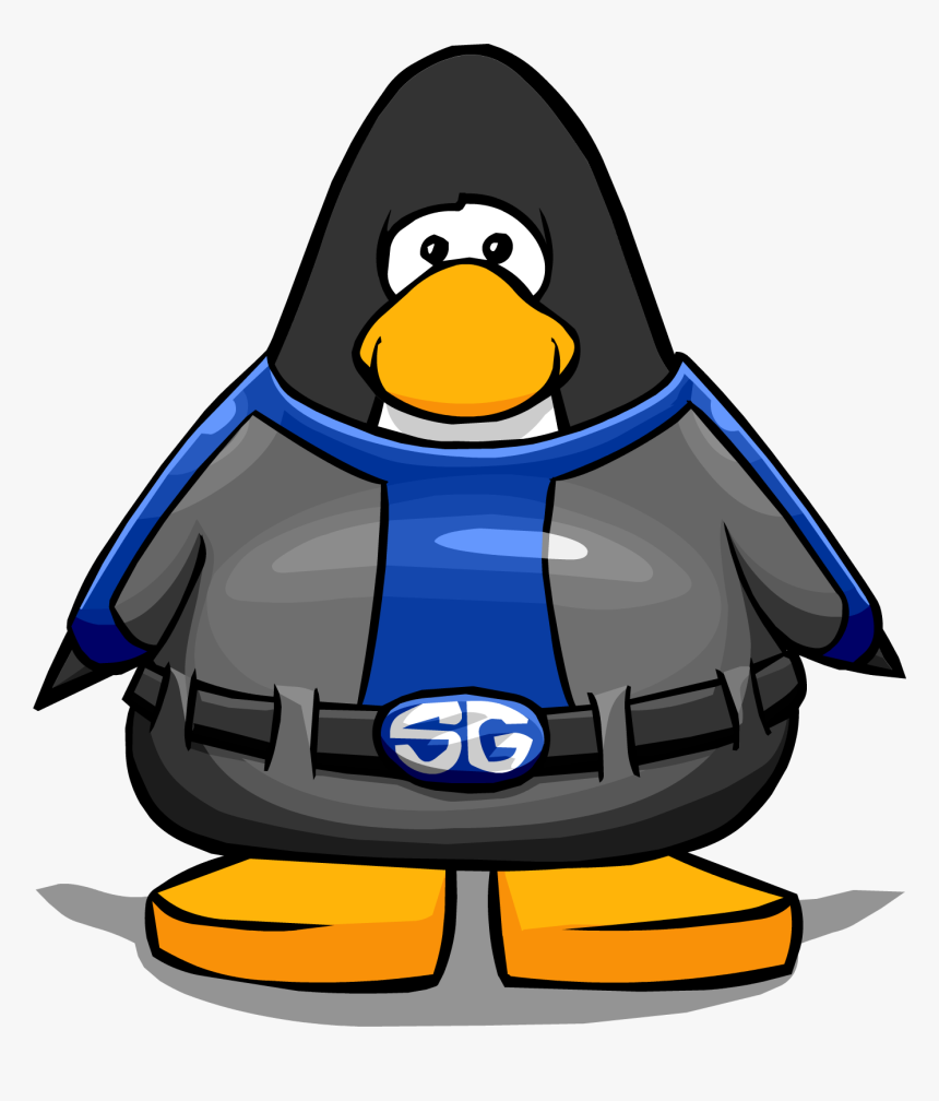 Shadow Guy Costume On Player Card - Club Penguin Penguin Colors, HD Png Download, Free Download