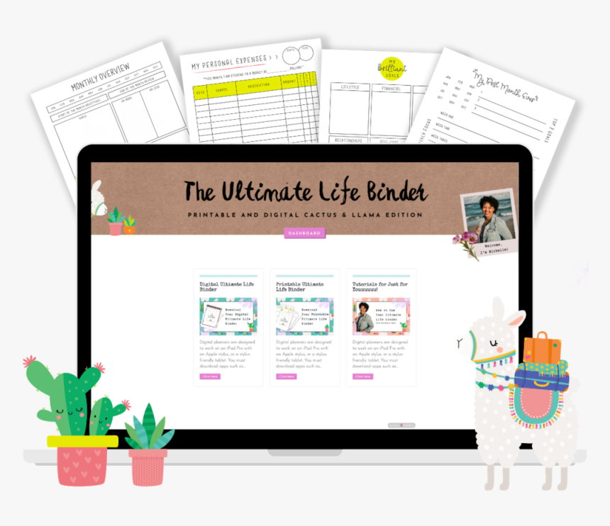 Ultimate Life Binder Overview - Online Advertising, HD Png Download, Free Download