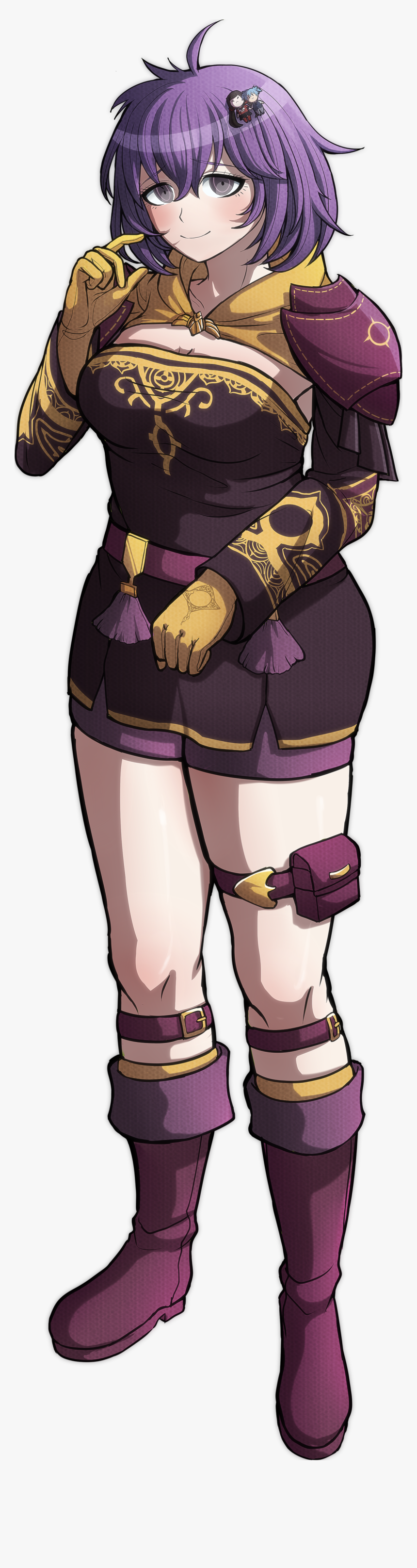 Cartoon Leg Anime - Danganronpa Bernadetta, HD Png Download, Free Download