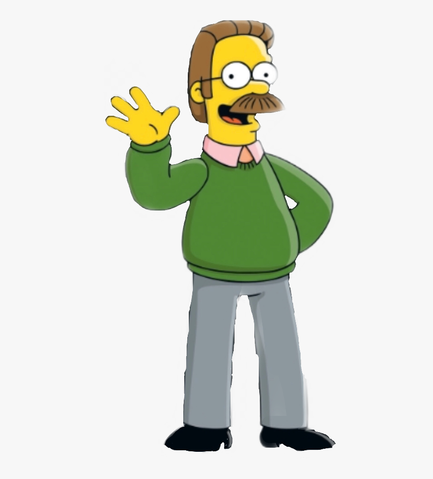 Free To Edit - Ned Flanders, HD Png Download - kindpng