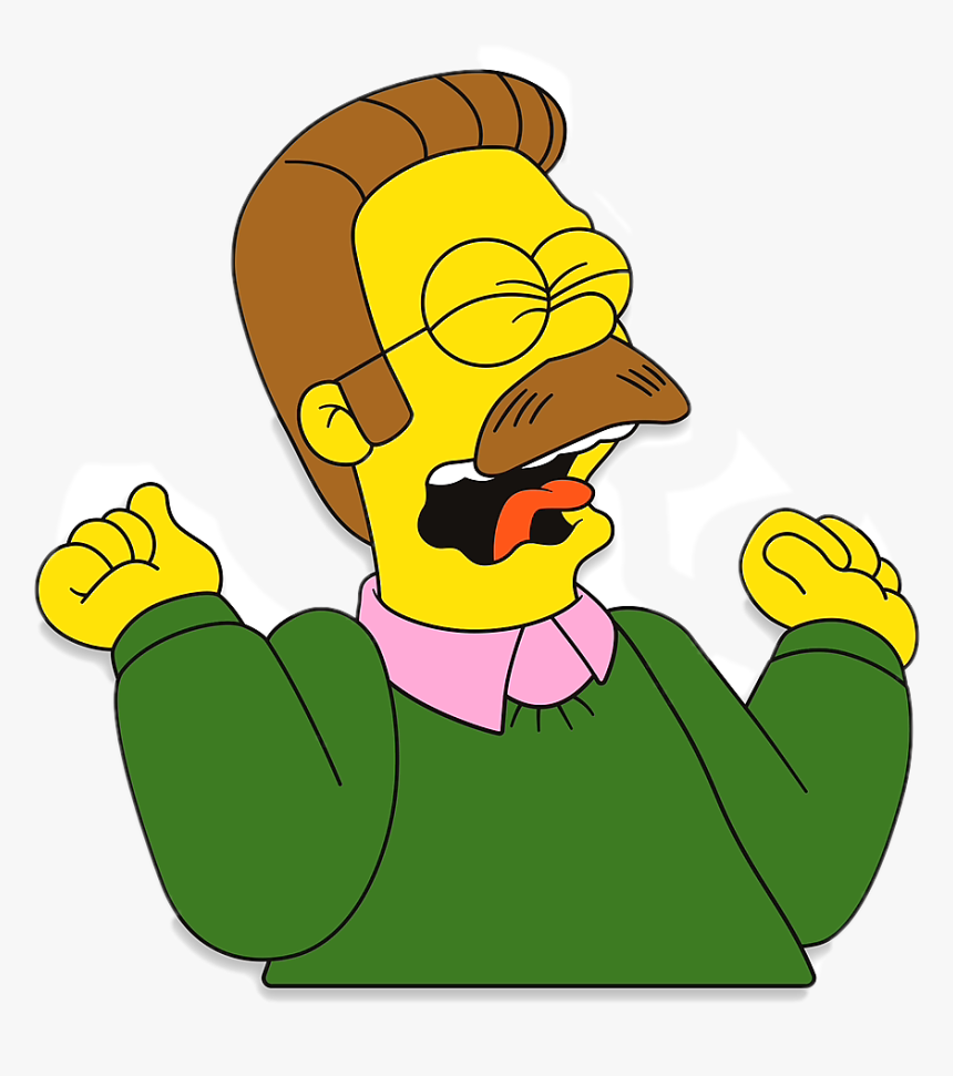 #ftestickers #thesimpsons #cartoon #thesimpson #nedflanders - Hard To Swallow Pills Meme Anime, HD Png Download, Free Download