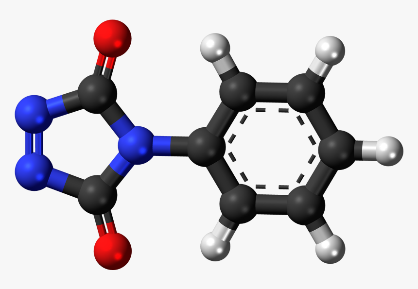 Ptad 3d Ball - 3d Model Of Fluoranthene, HD Png Download, Free Download