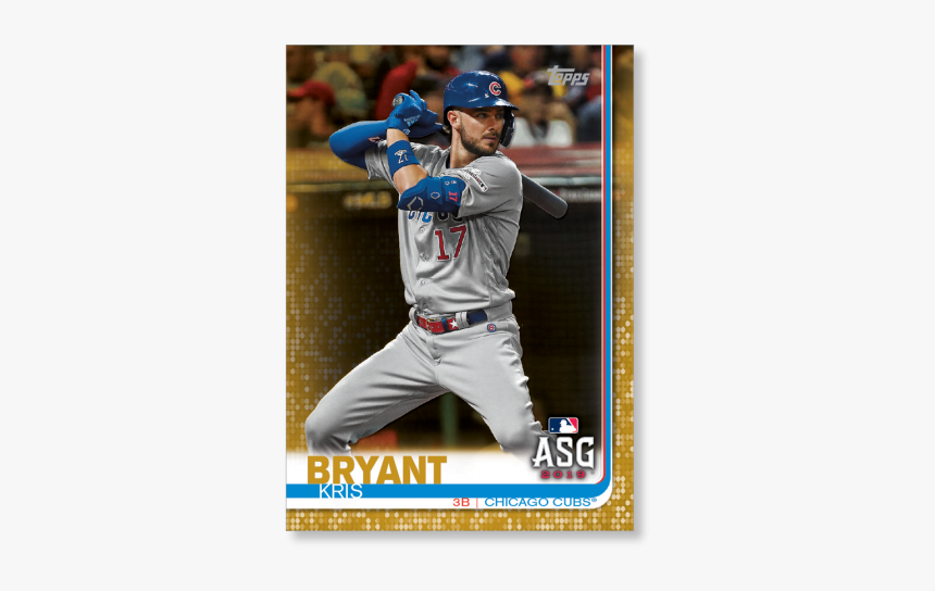 Kris Bryant 2019 Topps Baseball Update Series Mlb All - Kris Bryant, HD Png Download, Free Download