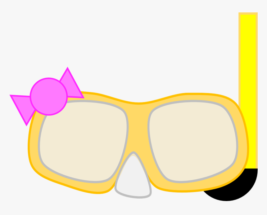 Goggles Clipart Snorkel Mask, HD Png Download, Free Download