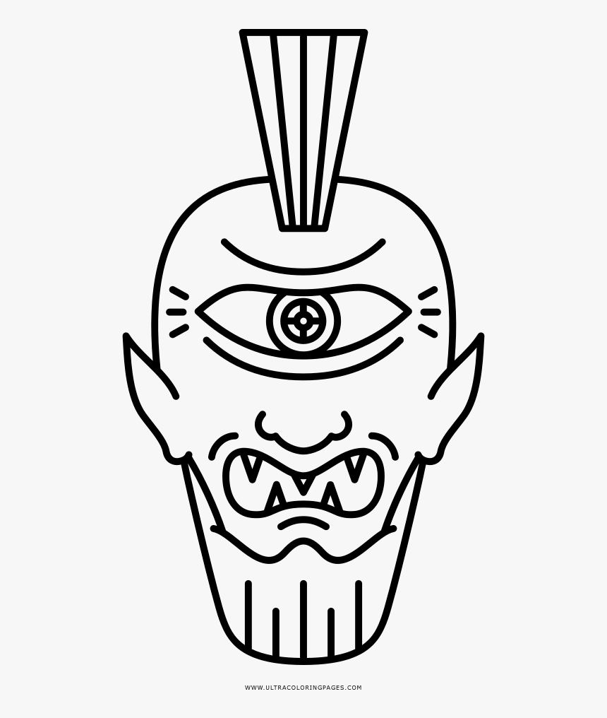 Cyclops Coloring Page Clipart Png Download Transparent Png Kindpng