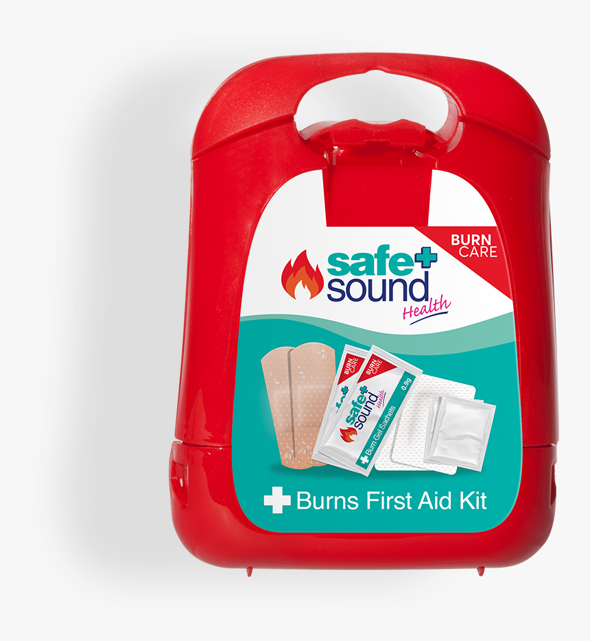 Safe And Sound Health"s Burns First Aid Kit - Plastic, HD Png Download, Free Download