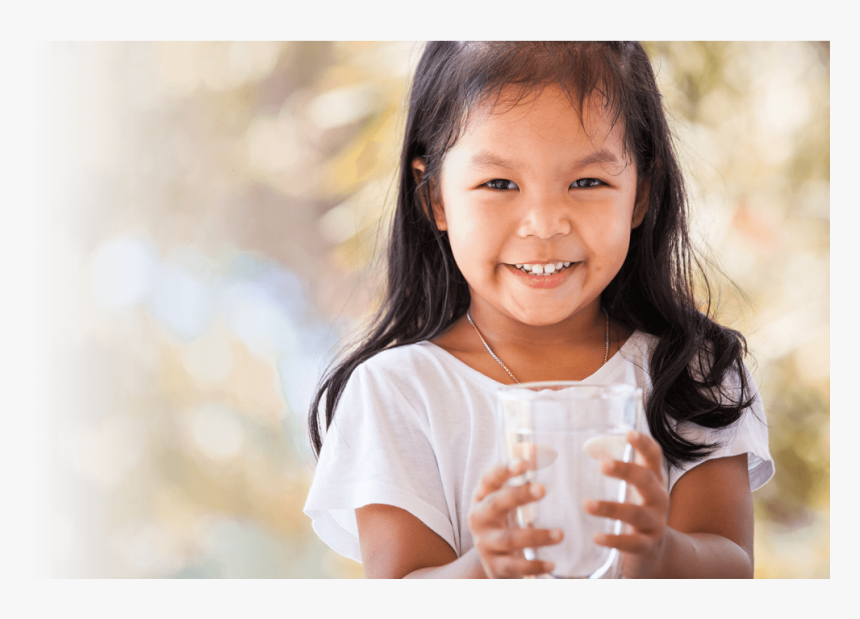 Transparent Asian Model Png - Niña Con Vaso De Agua, Png Download, Free Download