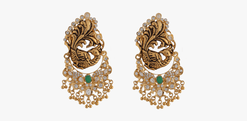 Gold Shops In Hyderabad - Earrings, HD Png Download, Free Download