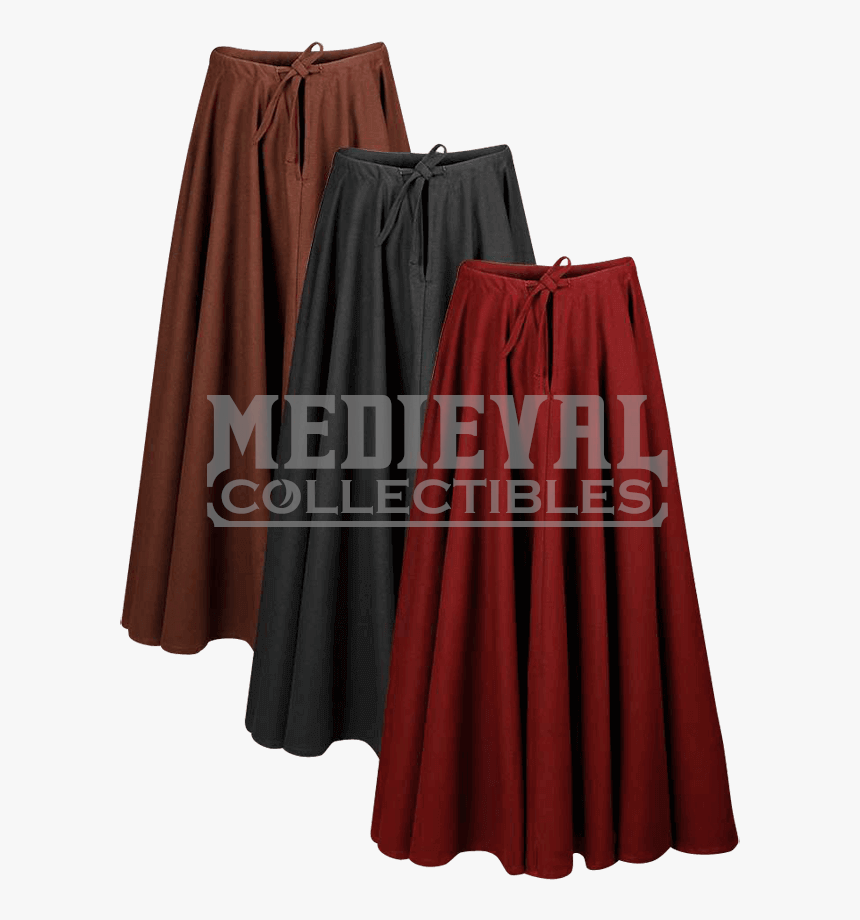 Red Skirt Medieval , Png Download - Miniskirt, Transparent Png, Free Download