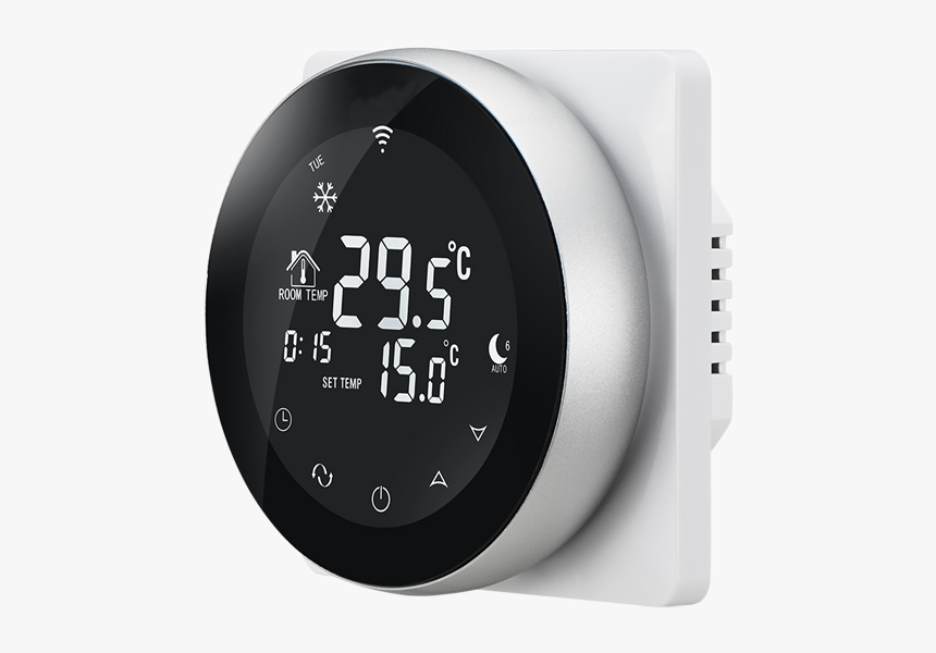 Rh-500 Thermostat - Digital Clock, HD Png Download, Free Download