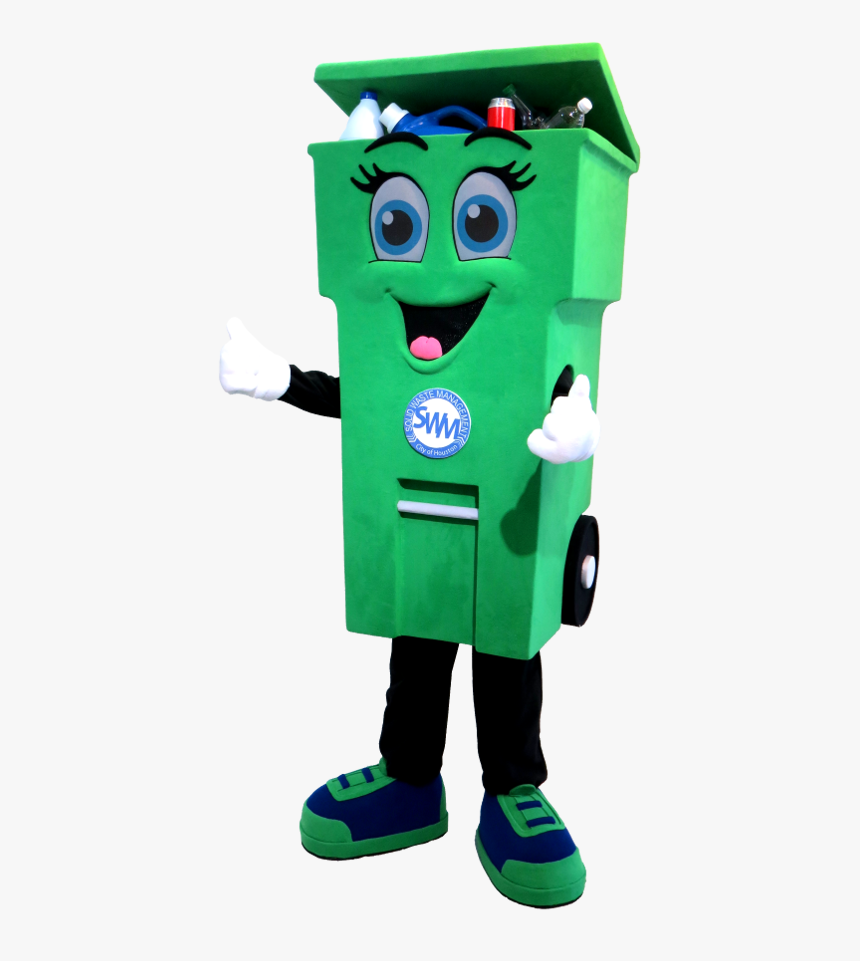 City Of Houston Png Hd - Recycle Mascot Costume, Transparent Png, Free Download