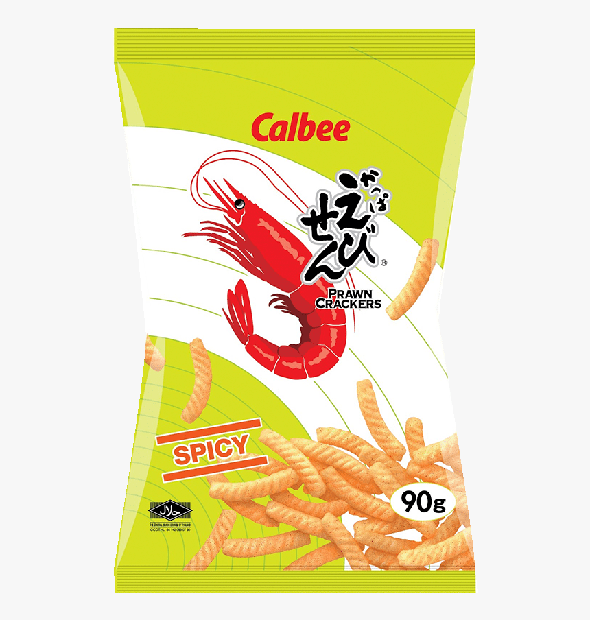 Calbee Prawn Cracker Black Pepper, HD Png Download, Free Download