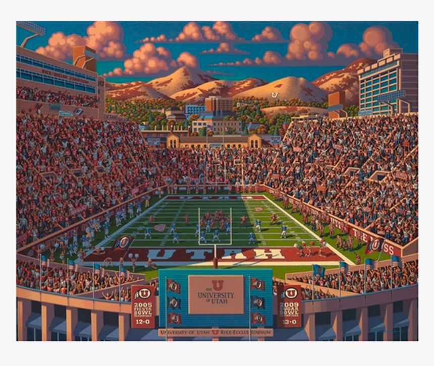 Utah Utes Stadium, HD Png Download, Free Download