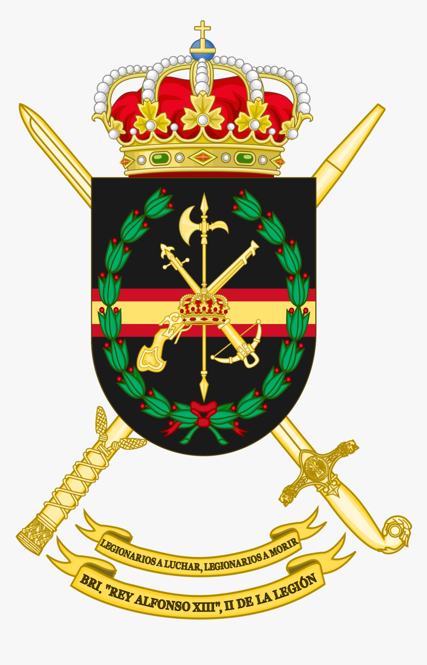 Brigada Rey Alfonso Xiii De La Legion , Png Download - Brigada Rey Alfonso Xiii Ii De La Legión, Transparent Png, Free Download