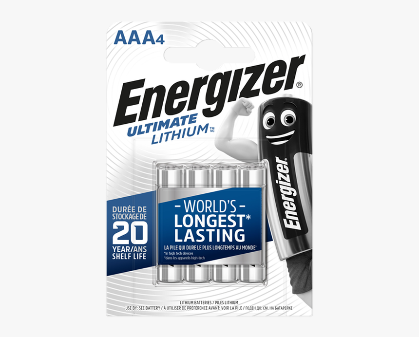 Energizer Ultimate Lithium Aaa, HD Png Download, Free Download