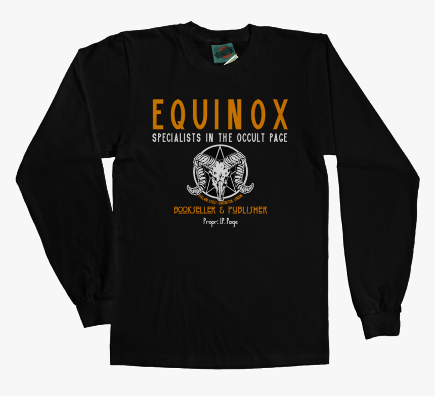 Jimmy Page Led Zeppelin Inspired Equinox Occult T-shirt - Whole Lotta Rosie Tshirt, HD Png Download, Free Download