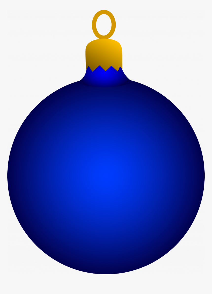 Uncategorized ~ Blue Christmas Tree Ornament Free Clip - Blue Christmas
