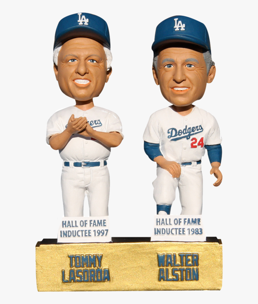 Tommy Lasorda Walter Alston Dual La Dodgers Sga Los - Los Angeles Dodgers, HD Png Download, Free Download