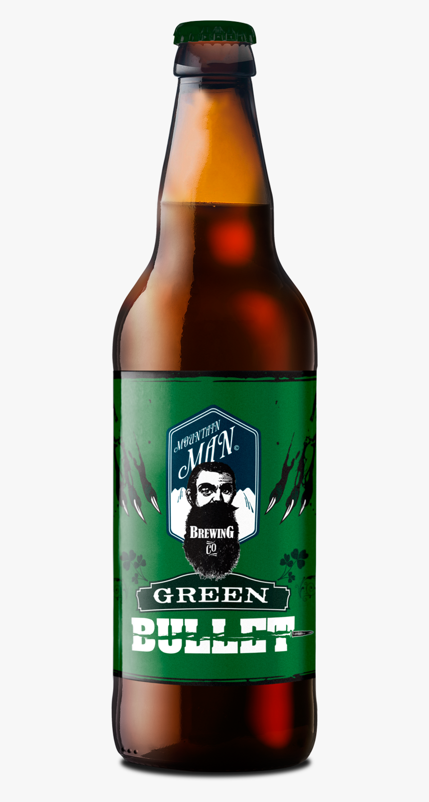 Green Bullet - Beer Bottle, HD Png Download, Free Download