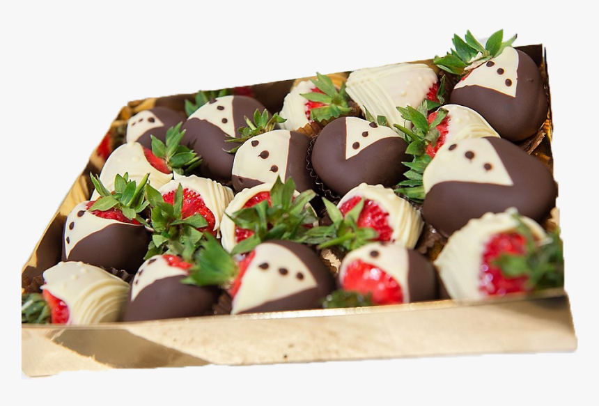 Bride & Groom Strawberry Gift Box - Chocolate, HD Png Download, Free Download