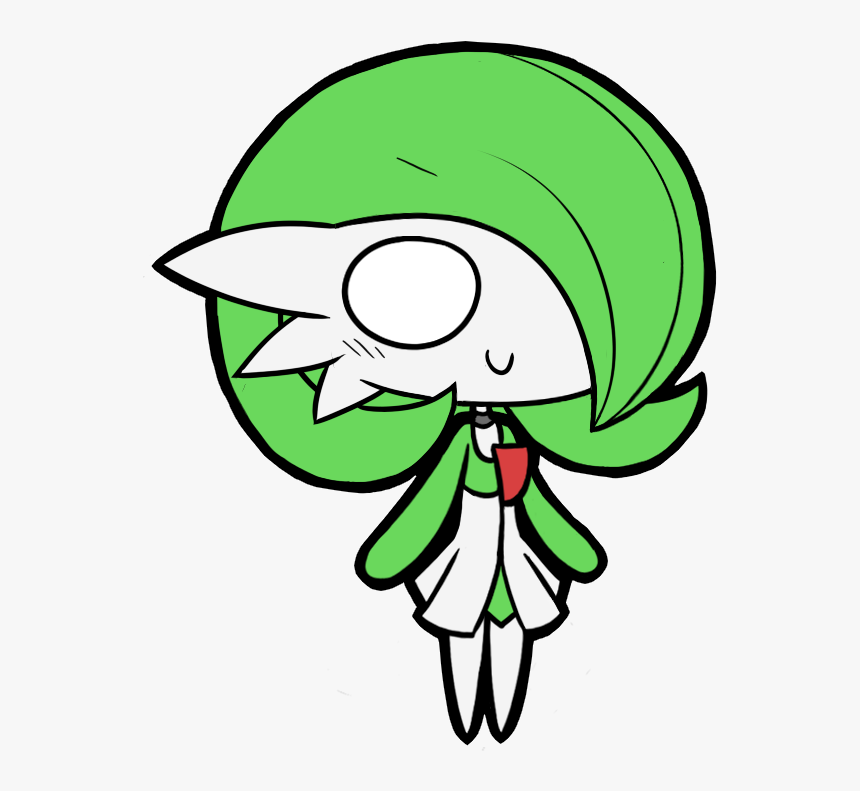 94kib, 712x820, Untitled - Airalin Gardevoir Chibi, HD Png Download, Free Download