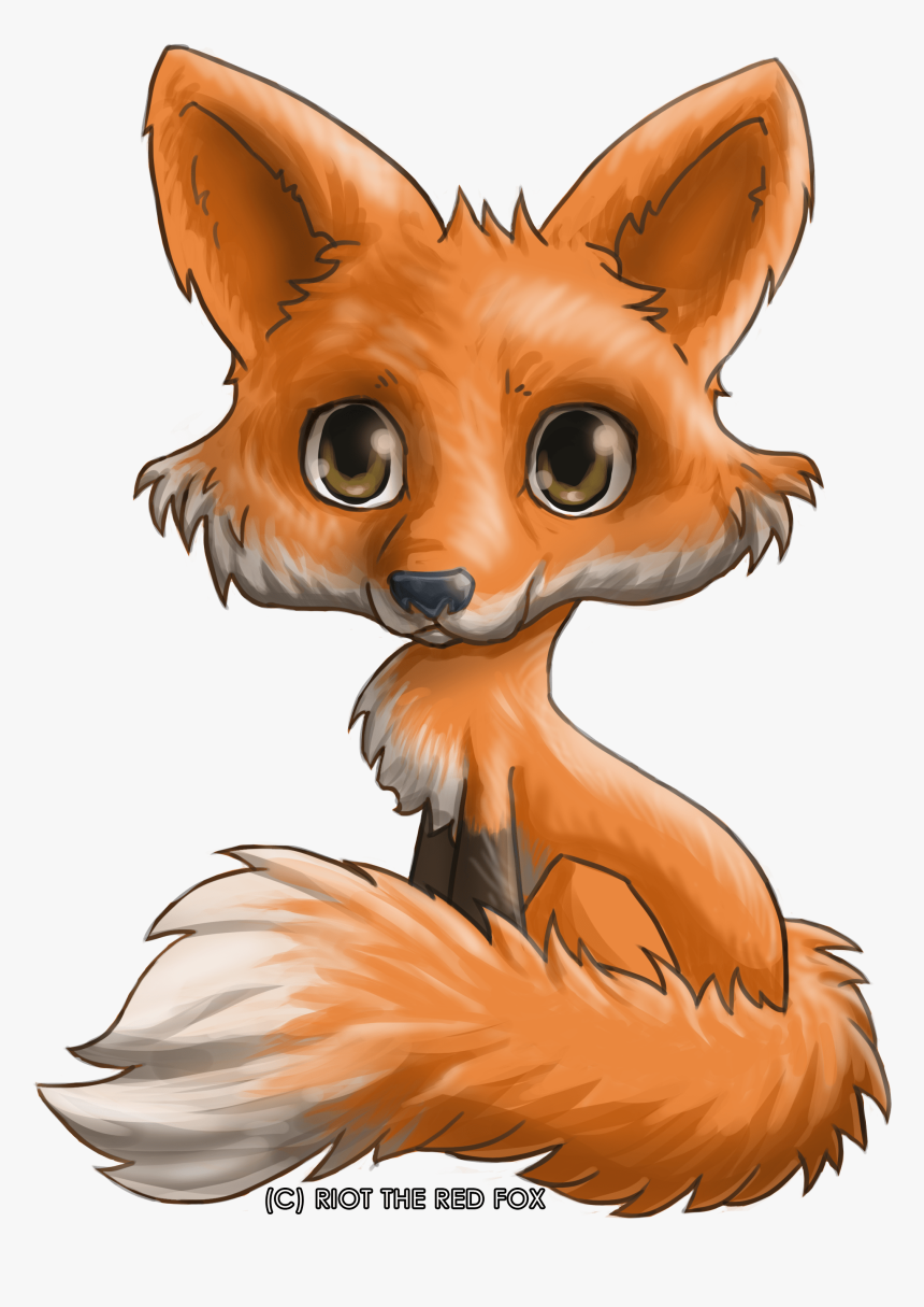 Riot The Fox Chibi Artworktee - Swift Fox, HD Png Download, Free Download